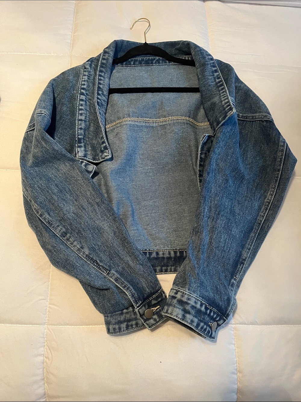 SHEIN Blue Denim Jean Jacket